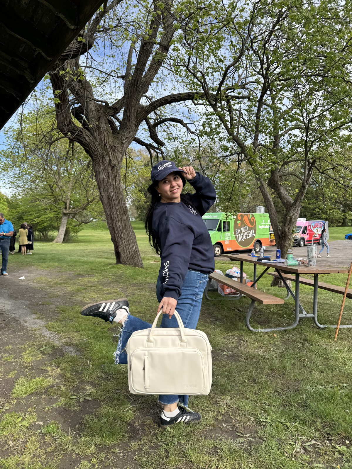 USOTG Voyager Briefcase hero lifestyle